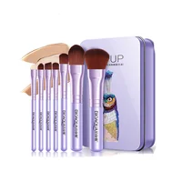 

Best Selling Products Bioaqua Travel Cosmetics Makeup Brushes Pink Purple Sets For Makeup