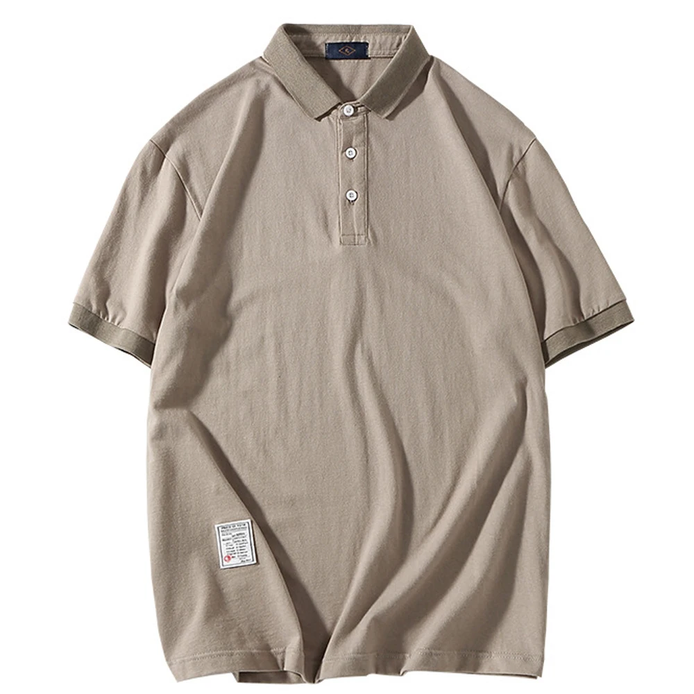 

New Printing Short-sleeved T-shirt Male Round Neck Rags Trend Mens Polo T-shirt, 2 options