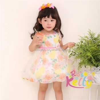 2015 Carters Baby Clothes Lovely Baby Children Chiffon Dress Baby