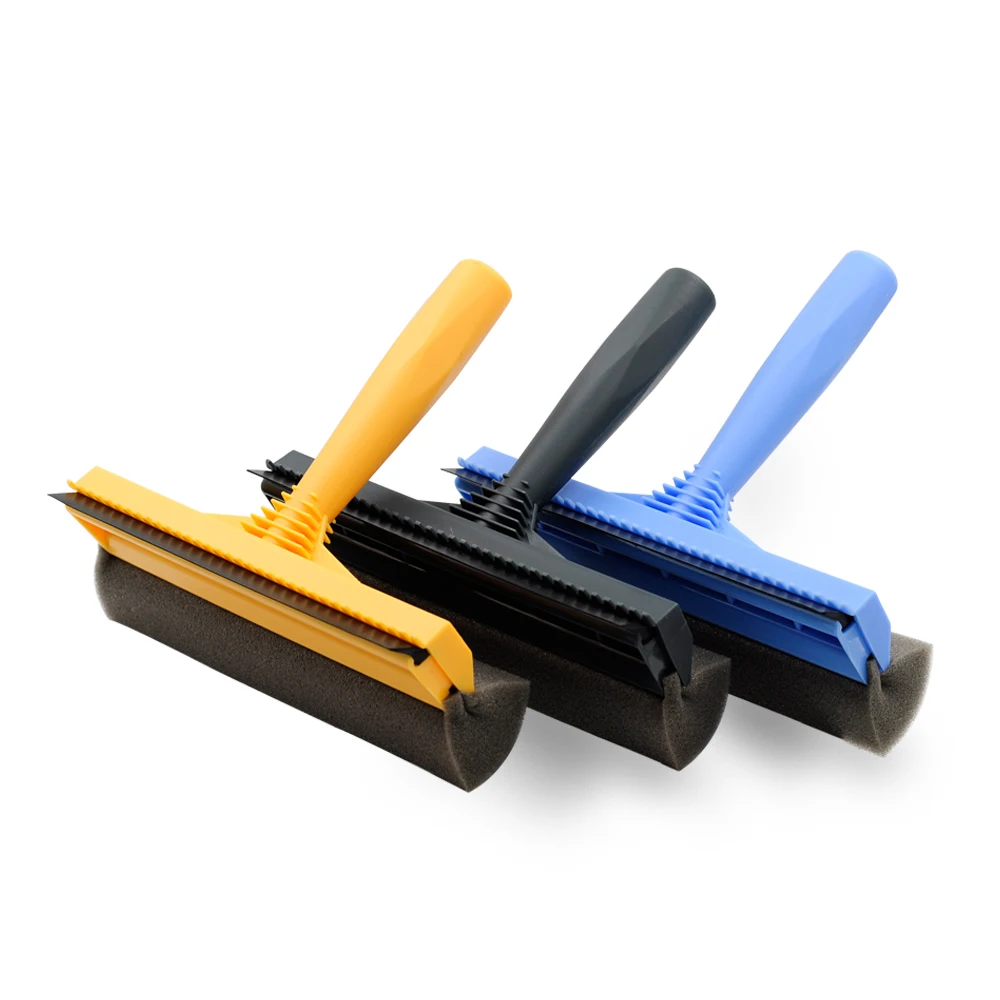 Eco-Friendly Plastic window cleaning 2 in 1 brush clean For Bathroom Window