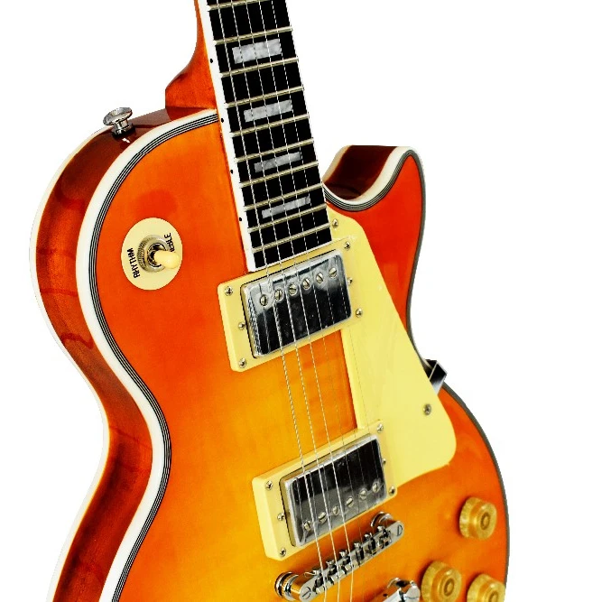 

Wholesale China Factory LP electric guitar customMahogany bodyRosewood Fingerboard OEM