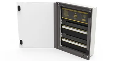 Matech 42 Way Smart Home Metal Power Distribution Box/control Panel Box ...