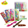 Children plastic knives and swords wholesale china candy toys