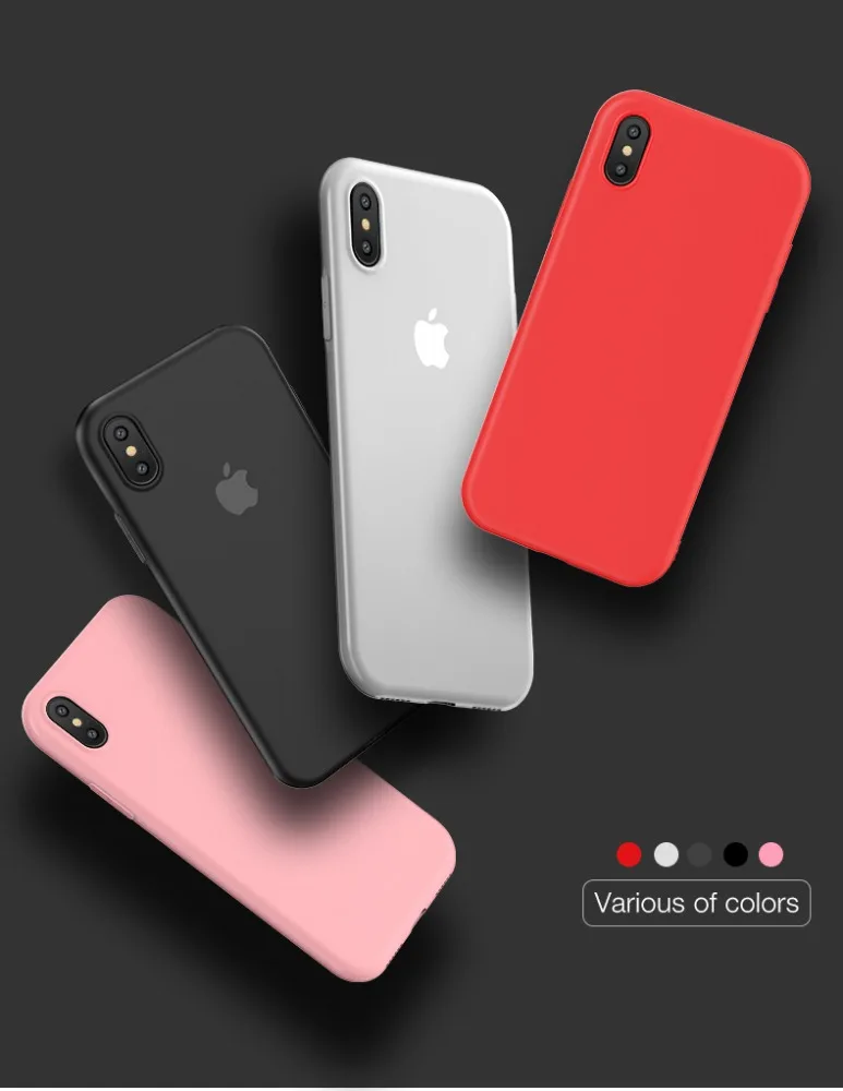 

2019 original cafele anti-scrach fingerproof tpu soft phone case for iphone x