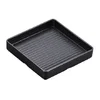 Korean restaurant bbq meat plate matted finish serving dish