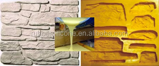 
Professional supply liquid urethane rubber for concrete stone veneer tile mould making 