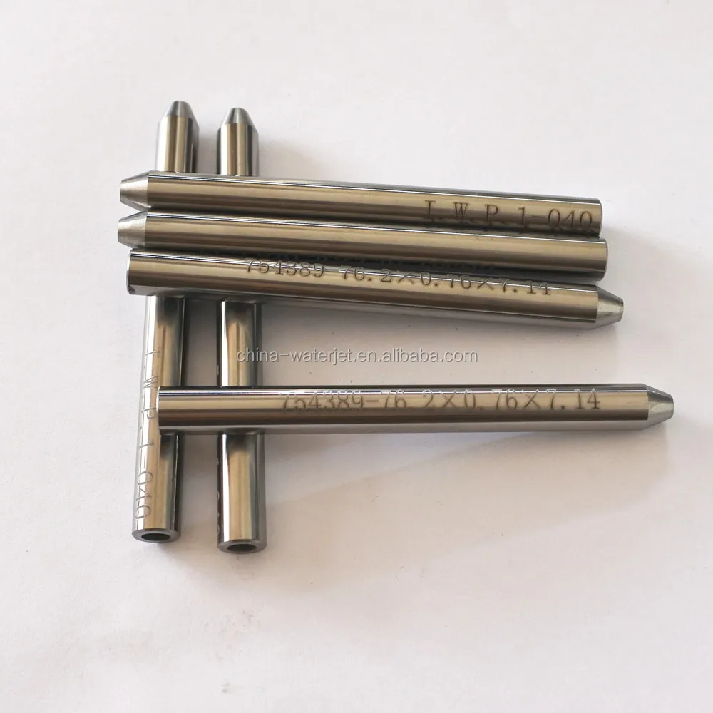 Water Jet Cutting Head Part Nozzle 0.281x0.05x3'' Abrasive Mixing Tube Tungsten 010460 Nozzle 0