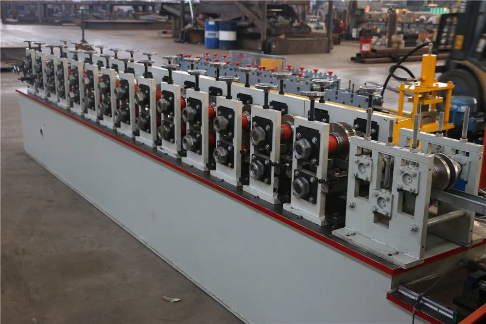 Double line gypsum board profile metal stud and track roll forming machine prices