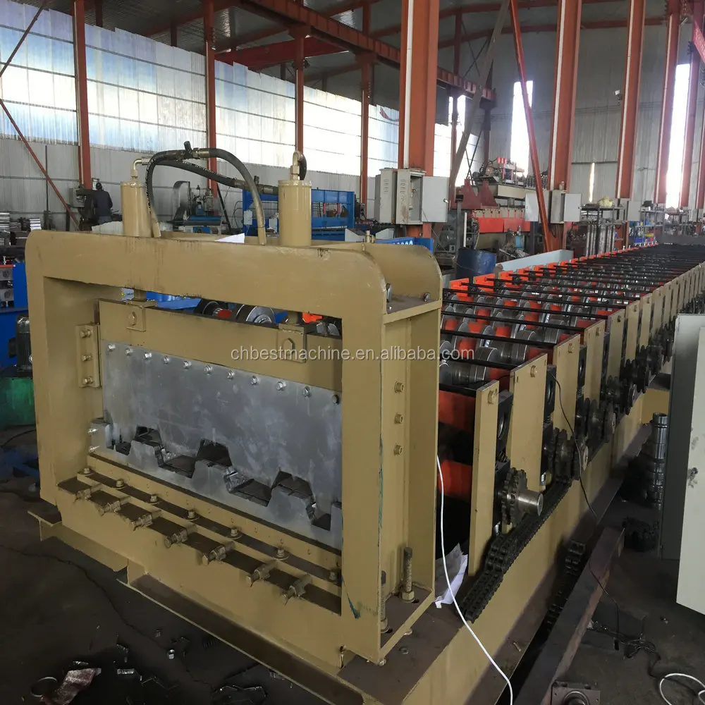 Ceramic Plate Making Machine Steel Floor Deck Roll Forming Machine