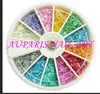 Fabric Heart Shape for nail art tips decoration #AGE542