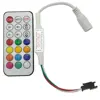Mini 5-24V 21 Key RF Remote Controller for WS2811 WS2812B LED Dream Color Strip Light