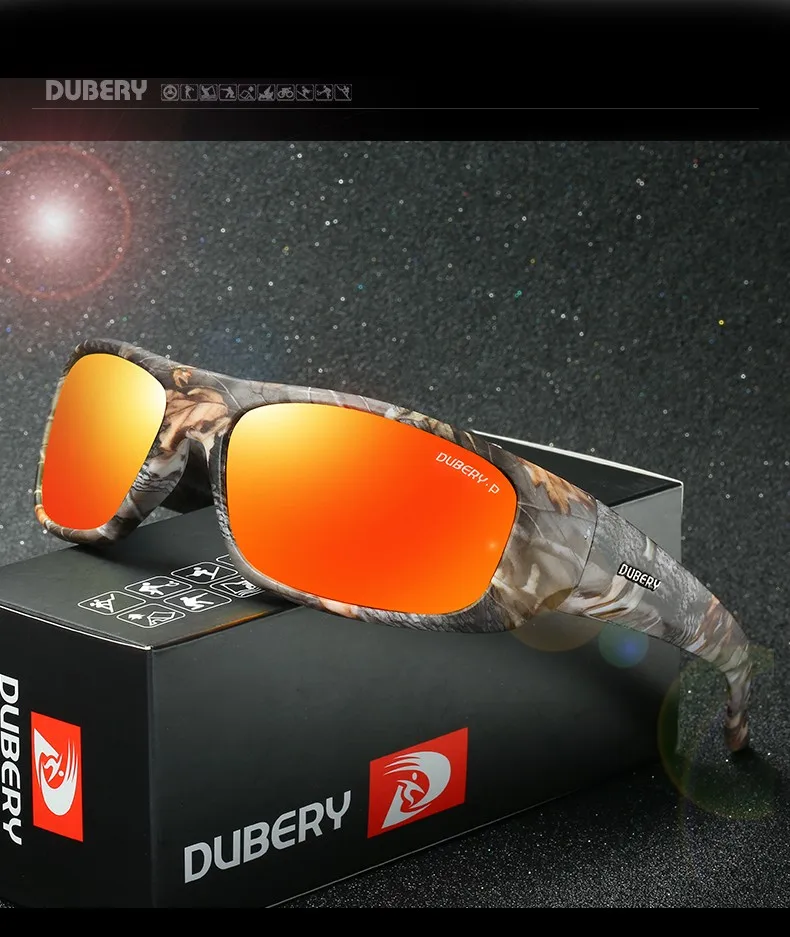 Dubery Polarized Night Vision Sunglasses Man Uv400 Luxury Mirror Sunglasses Buy Sunglasses Man