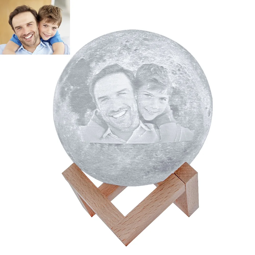 luz de noche de luna con impresion 3d personalizada lampara de novedad decoracion de mesa recargable por usb luz de luna tactil remota buy luz de