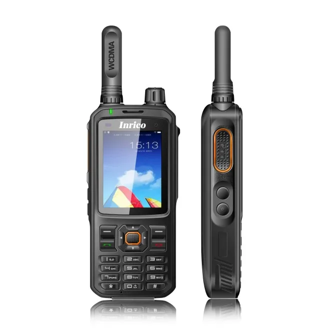 

Inrico T298S WiFi smart gsm phone 3G SIM card zello android walkie talkie ptt, Black