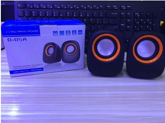 Portable Wired 2PCS Mini 3w Small Speakers system Pair Desktop/Laptop Multimedia 2.0 mini usb PC Speaker boxes - ANKUX.COM