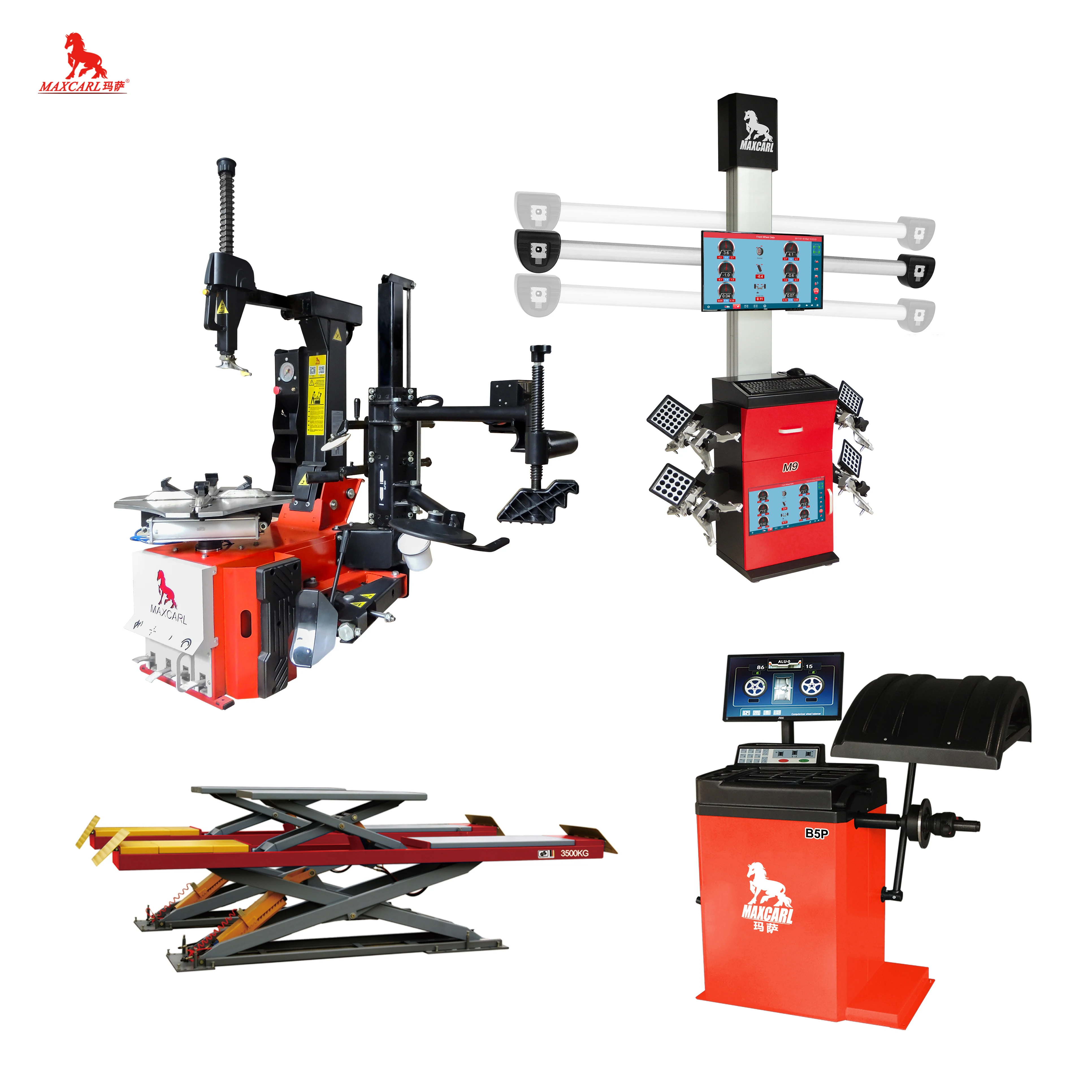 High Speed Wheel Balancing Machine Wheel Balancing And Wheel Alignment
