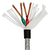 Stranded 4 Core Copper Wire Tinned Braiding Copper Shielded Twisted Pair Cable