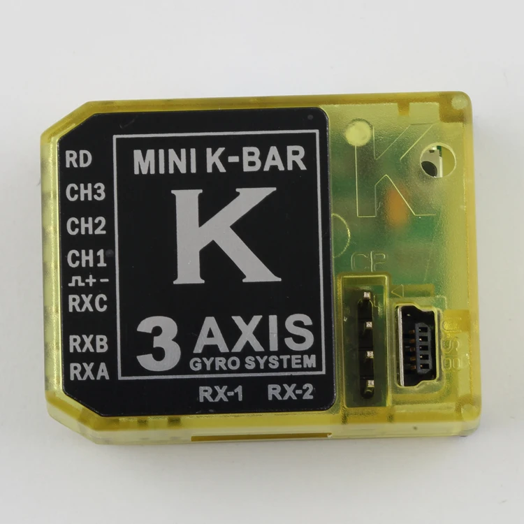 3Axis Gyro KBAR V2 5 3 4PRO K8 Flybarless Stabilization System FBL 450 500 550