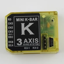 3Axis Gyro KBAR V2 5 3 4PRO K8 Flybarless Stabilization System FBL 450 500 550