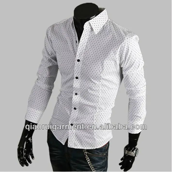 camisas blancas con diseño