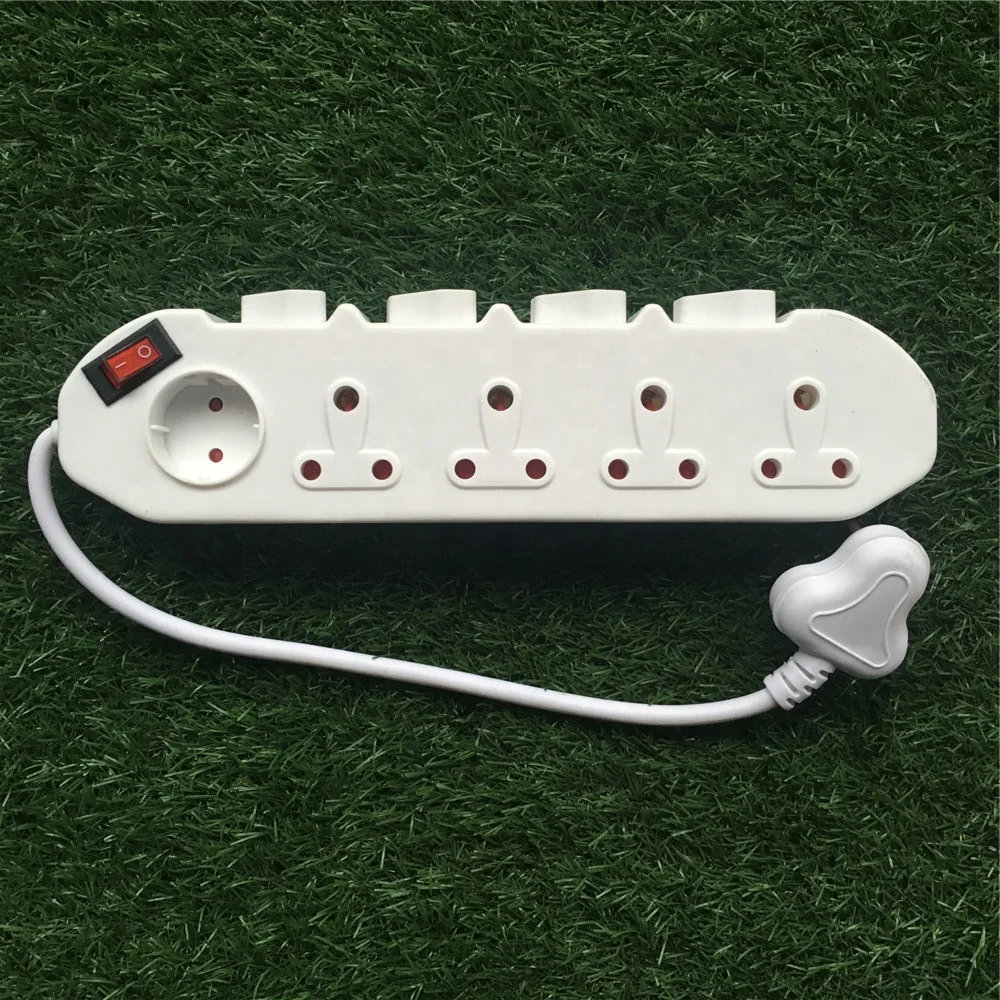
south africa power strip 4 way sockets/power socket strip 