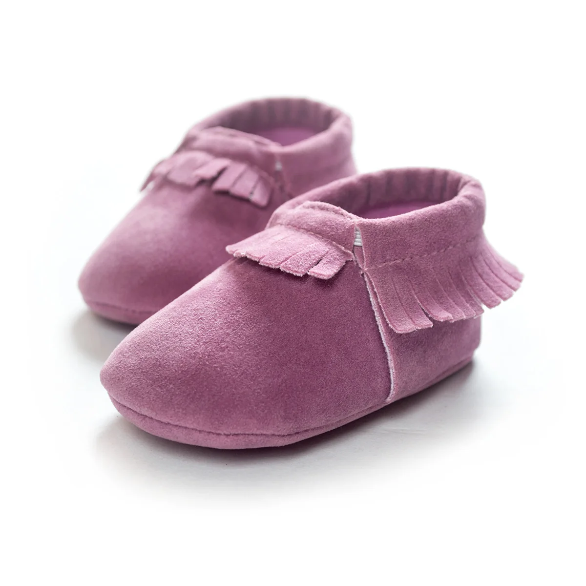 Newborn Baby Boy Crib Infant Toddler fille Frange Mocassins Semelle Souple Chaussures Chaussure 