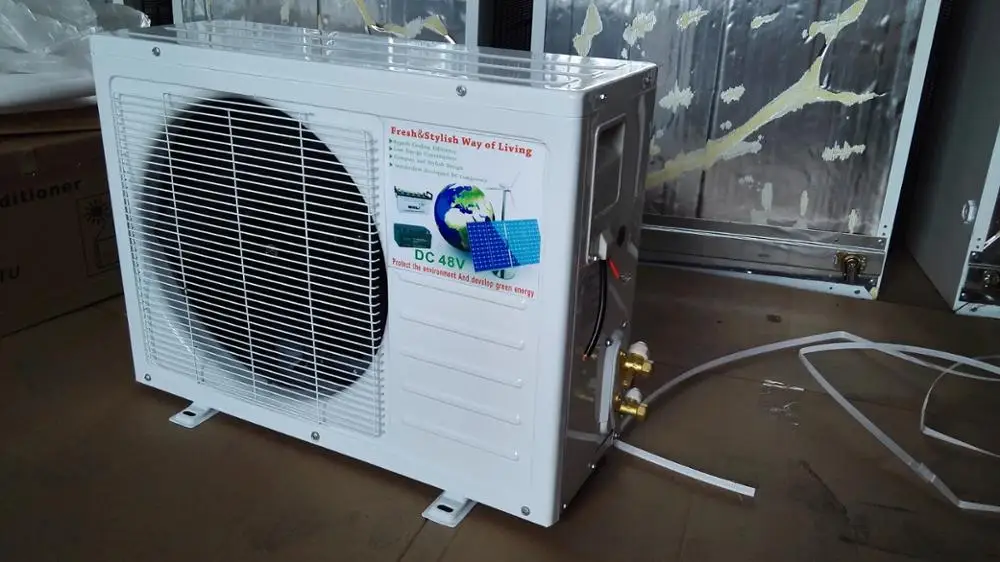 24000 Btu/h Off Grid Dc Solar Powered Home Split Air Conditioner 48v