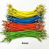 Colored polyester round elastic string rubber cord