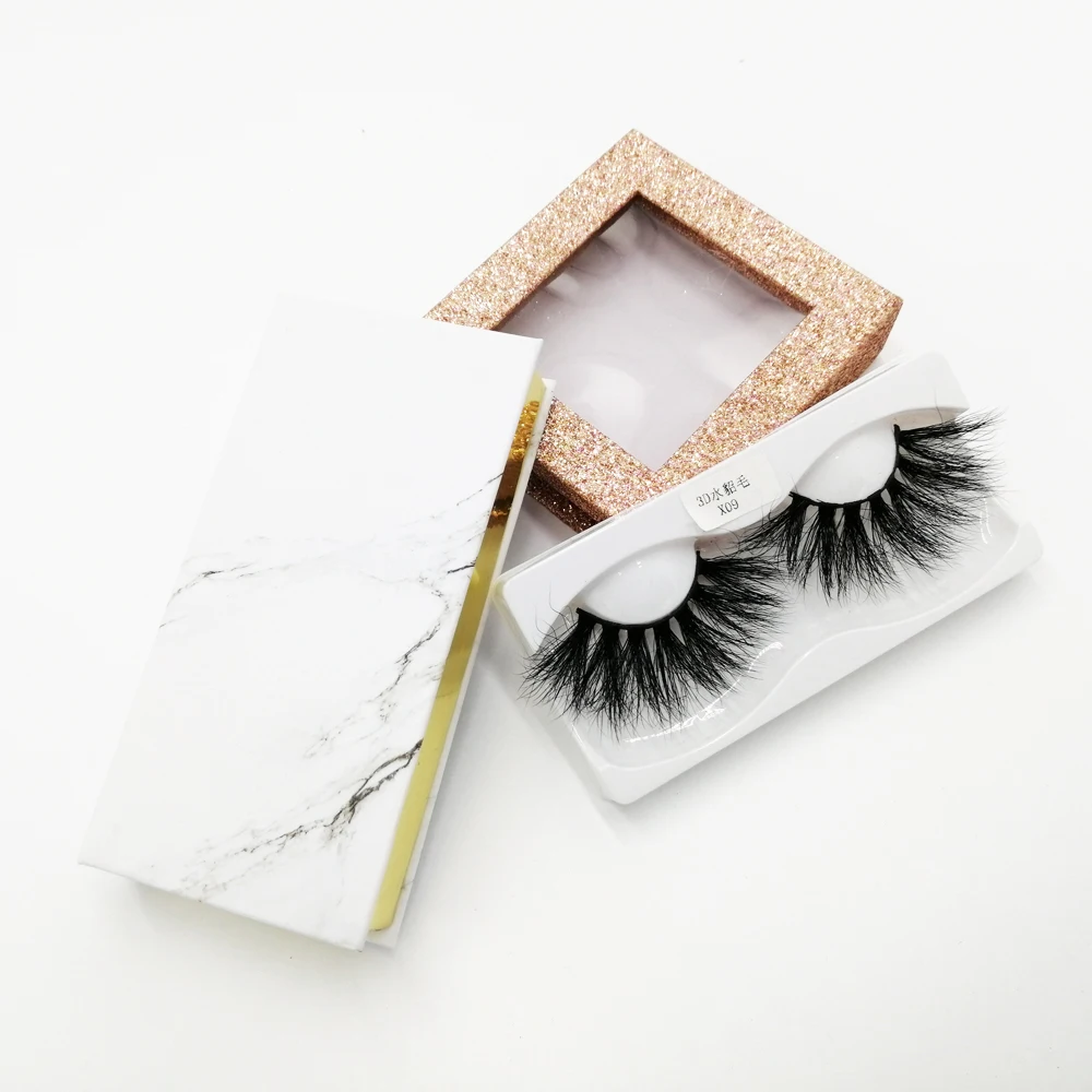 

wholesale 25 Mm Siberian Mink Fur Lashes Private Label Super Long Reusable 3d 25mm Mink Eyelashes, Natural black