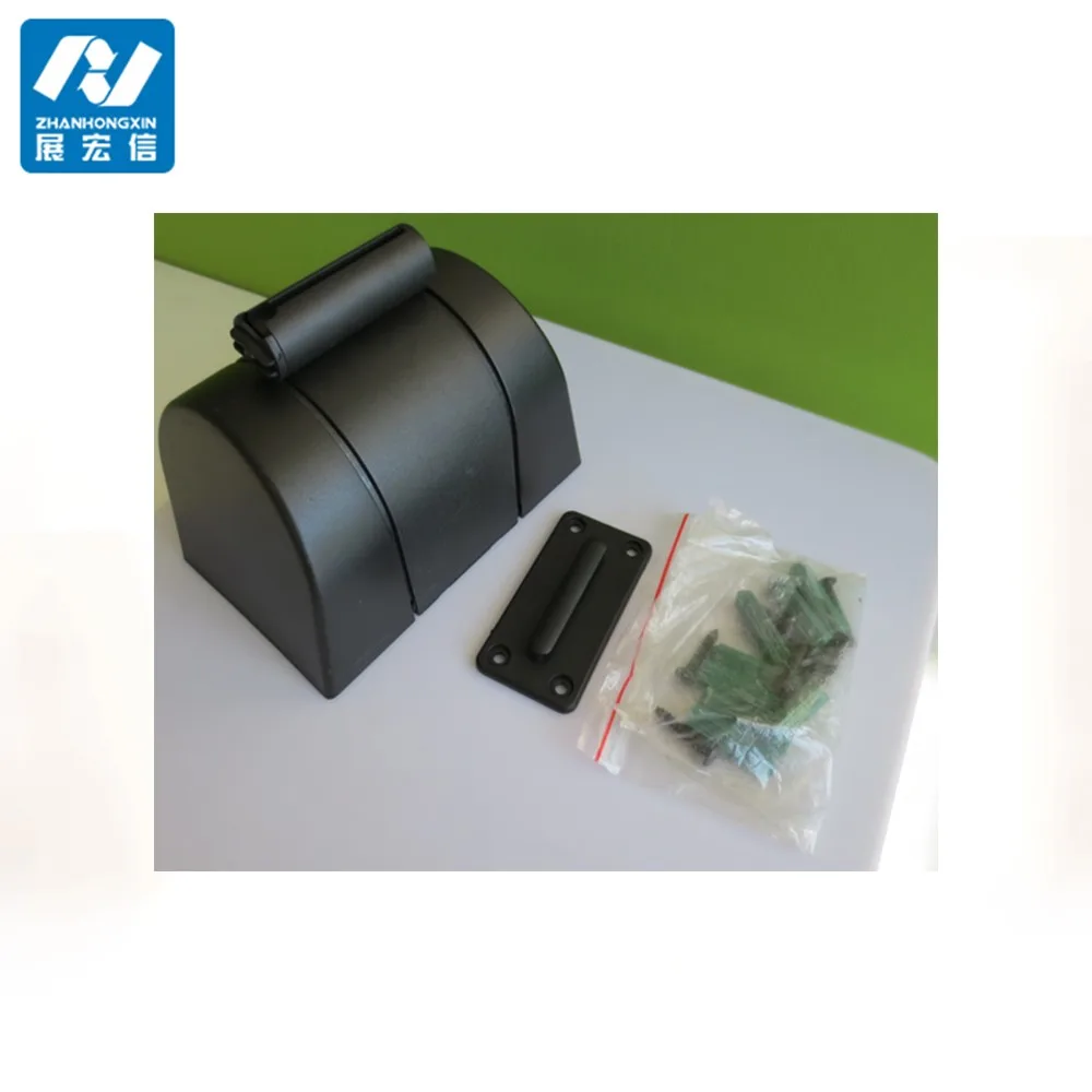 Warehouse wall mount retractable barrier crowd tape retractable belt crowd wall