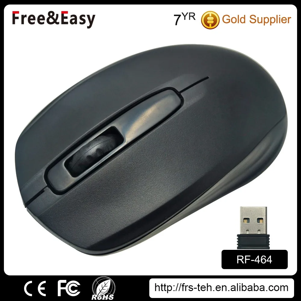 
Custom Cheap Portable 2.4G Wireless Office Mouse With USB Micro Receiver 