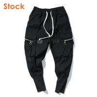 

Custom Men Black Cargo Pants Trousers