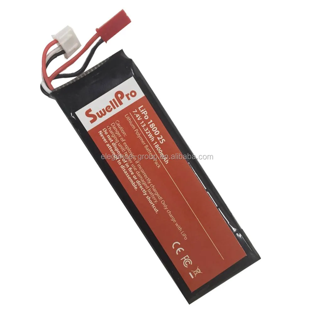 

New Elegance 2S 1 800MAH LIPO BATTERY - SPLASH DRONE for Splash drone controller, Orange