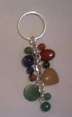 
Gemstone Keychain 