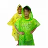 Biodegradable plastic raincoat
