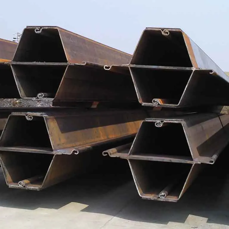 U/Z type cold rolled steel sheet pile for retaining wall