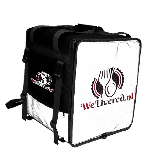 

promotional custom insulated thermal food cooler backpack bag, Customized color
