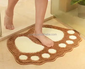 Wholesale Anti Slip Bath Mats Half Round Bath Mat