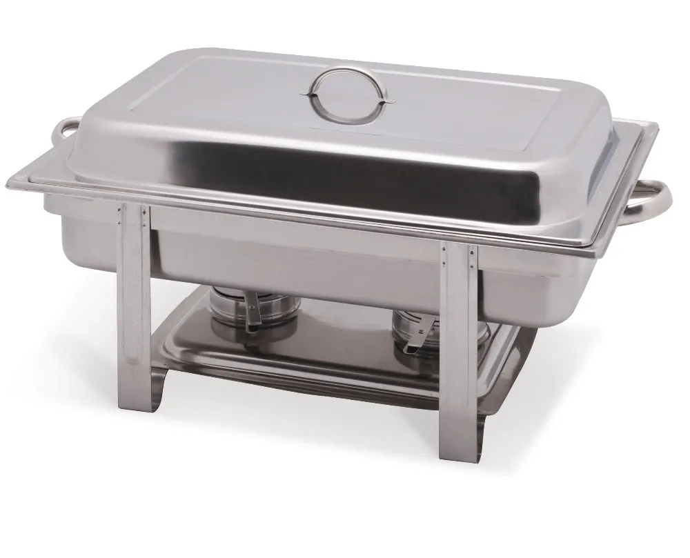 Oblong Chafing Dish With Foldable Frame /square Chafing Dish With Cheap ...