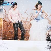 cold laminated vinyl Custom-made film for 3D glitter progressive vinyl