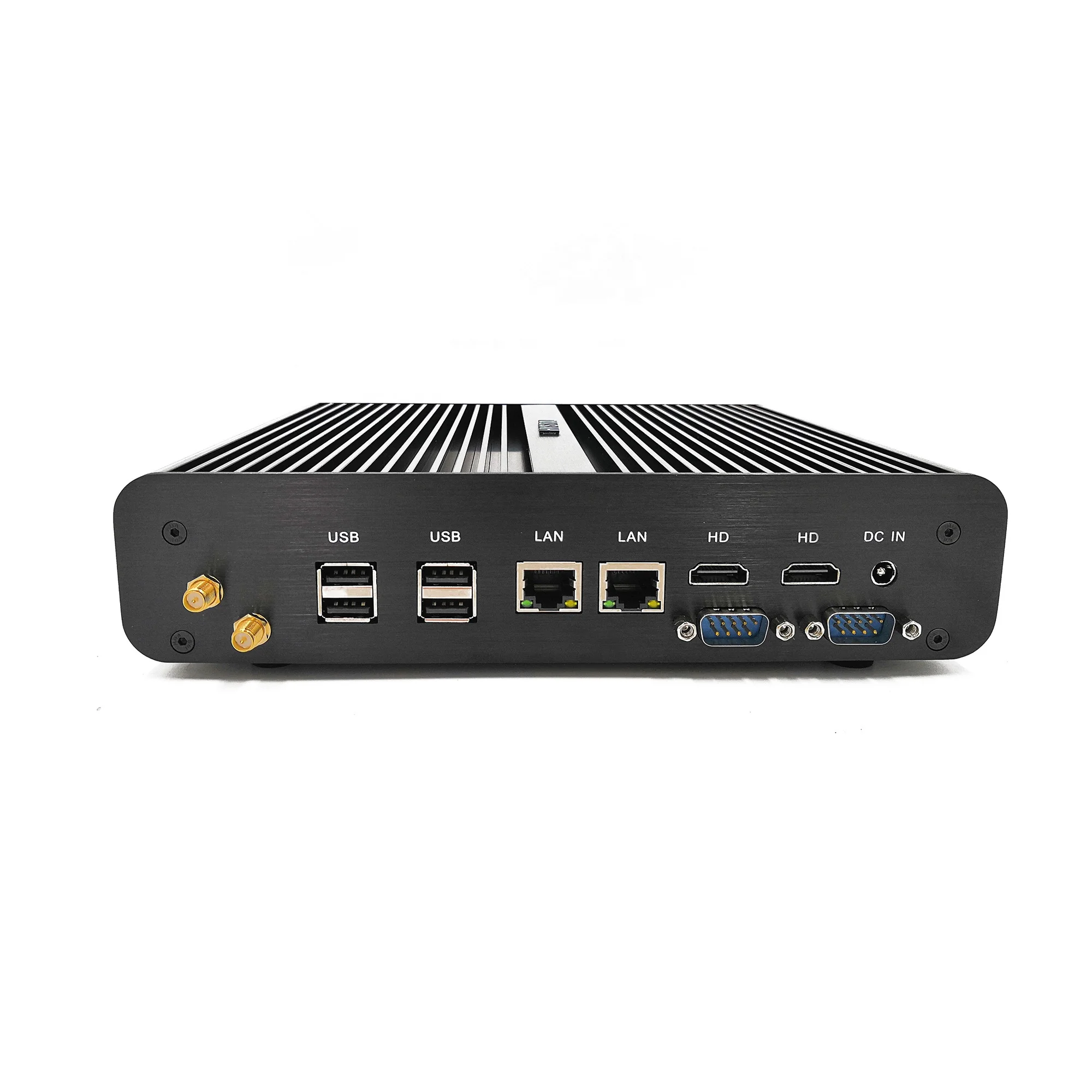 

Barebone 4K 2Hd Rj45 i7 5500u fanless gaming computer mini desktop pc With ddr3 ram rs232