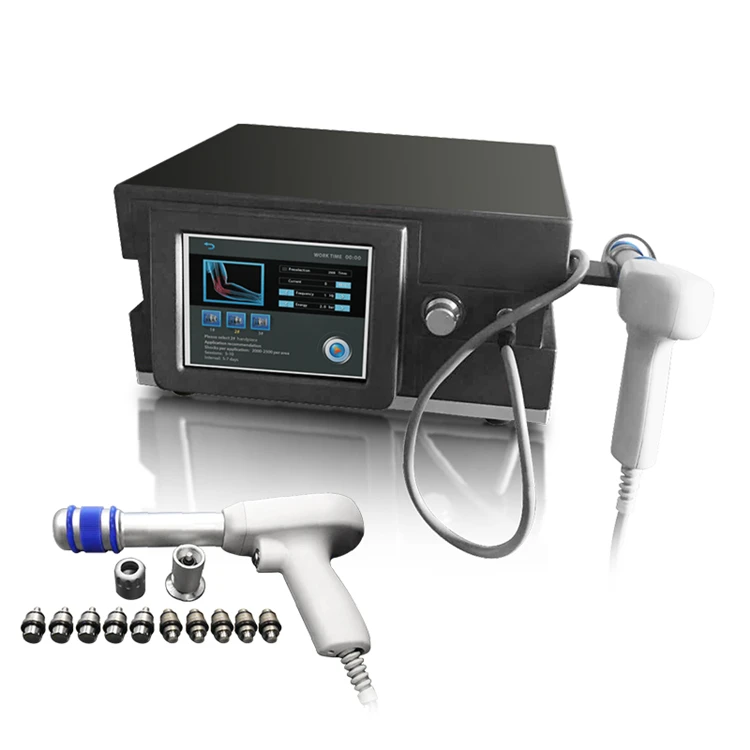 Radial extracorporeal shockwave handpiece shock wave Instrument shock wave therapy.jpg