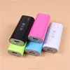 Original Portable External Battery Charger Power Bank 5000 mah Fast Charging LED light Powerbank battery bank power