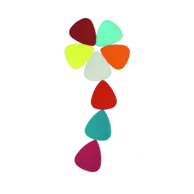 

Cheerhas Colorful ABS 0.46MM Blank Guitar Picks Can Print Random Color, Multicolor or custom as your demand