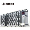 malaysia exported electric retractable gate for factory