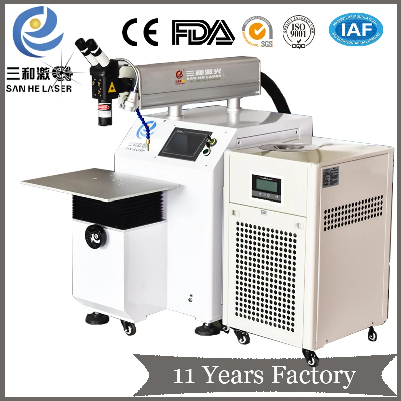 
200w 400w mold laser welding machine for metal steel mold welding and repairing 