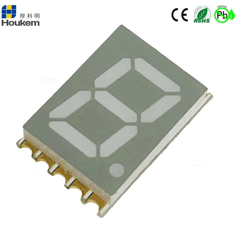 0.39 inch 7-Segment SMD Display 10 mm seven segment smd 1 digit 7 segment led smd display VDMR10A1
