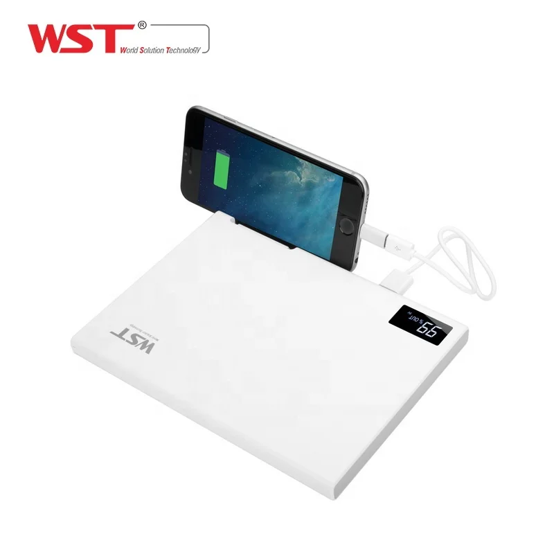 

Quick charge 3 usb micro & type-c lithium polymer wst branded 30000mah power bank