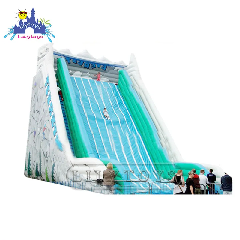 
Lilytoys hot sel lPVC type kids inflatable big slide , high slide inflatable 