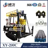 Water wells making deep hole drilling machine crawler mounted easy to move on rocky areas